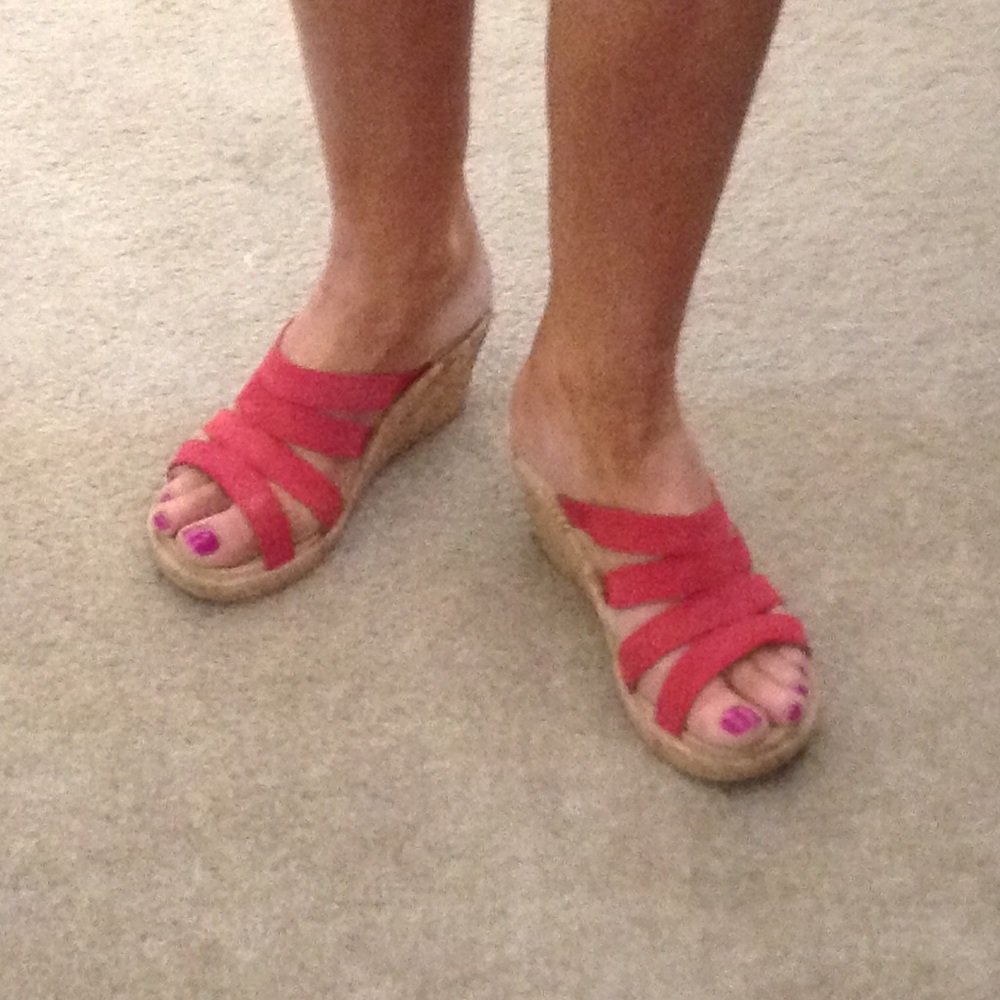 CROCS wedge sandals